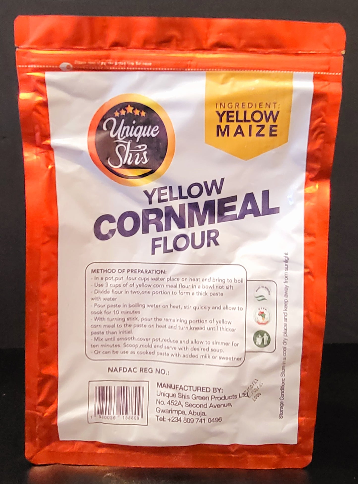 Yellow Corn Meal Flour